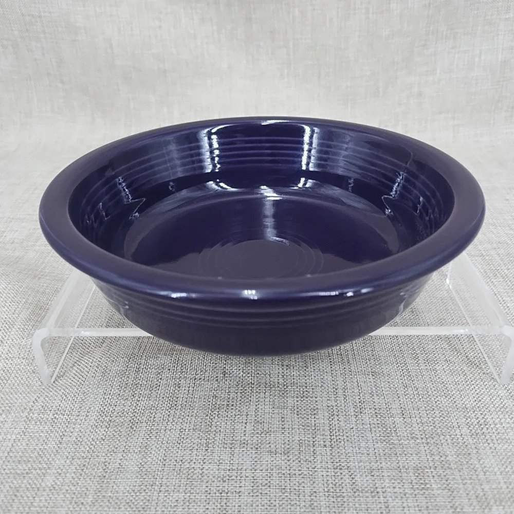 Fiesta Retired Plum Classic Rim Cereal Bowl 6 7/8